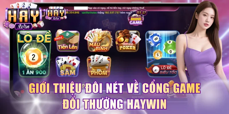 Giới thiệu đôi nét về cổng game đổi thưởng HayWin